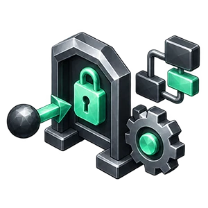 Guards, actions, and event handling