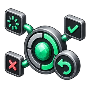 Promise API with auto‑switching and Undo with progress