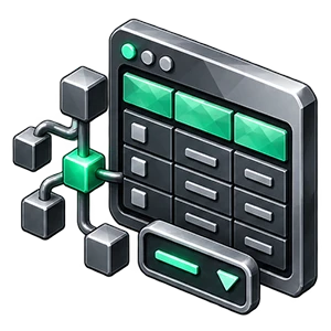 Virtual table, grid, tree, and select